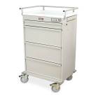 Harloff VLT150EMOT Value Line MOT® Compatible Medication Cart with Basic Electronic Pushbutton Lock (Shown in Light Gray Color)