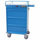 Harloff VLT150EMOT Value Line MOT® Compatible Medication Cart with Basic Electronic Pushbutton Lock