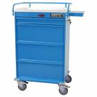 Harloff VLT150EMOT Value Line MOT® Compatible Medication Cart with Basic Electronic Pushbutton Lock