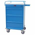 Harloff VLT150MOT Value Line MOT® Compatible Medication Cart with Key Lock