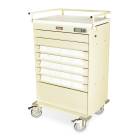 Harloff VLT20EBIN5 Value Line 20 - 5" Med-Bin Medication Cart with Basic Electronic Pushbutton Lock