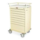 Harloff VLT216BOX Value Line 216 Unit-Dose Box Medication Cart with Key Lock