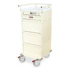 Harloff VLT240PC-EKC Value Line 240 Punch Card Medication Cart with CompX Electronic Lock, Locking Narcotics Box