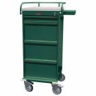 Harloff VLT245PC Value Line 240 Punch Card Medication Cart with Key Lock, Without Locking Narcotics Box