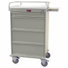 Harloff VLT360PCQ Value Line 360 Punch Card Medication Cart with Key Lock, Locking Narcotics Box - Quick Ship