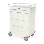 Harloff VLT480PC Value Line 480 Punch Card Medication Cart with Key Lock, Locking Narcotics Box
