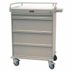 Harloff VLT480PC Value Line 480 Punch Card Medication Cart with Key Lock, Locking Narcotics Box - Quick Ship