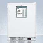 Accucold VT65MLBIADAGP ADA Height General Purpose Built-In All-Freezer with 3 Basket Drawers, Right Handle Solid Door, 3.5 Cubic Feet - Front View