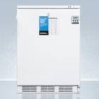 Accucold VT65MLBIPLUS2 PLUS2 Series Height-Adjustable Built-In All-Freezer with 3 Basket Drawers, Right Handle Solid Door, 3.2 Cubic Feet - Front View