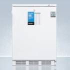 Accucold VT65MLPLUS2 PLUS2 Series All-Freezer with 3 Basket Drawers, Right Handle Solid Door, 3.2 Cubic Feet - Front View