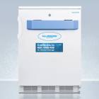 Accucold VT65MLVAC456 All-Freezer with NSF/ANSI 456 Certification, 3 Plastic Drawers, Right Handle Solid Door, 1.85 Cubic Feet - Front View