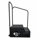 Techno-Aide Model WMP-2S Mobile Two-Step Weight Bearing Imaging Platform - Comfort Closed Cell Steps (SKU WMP-16)