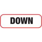 DOWN Label