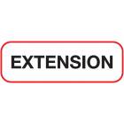 EXTENSION Label