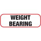 WEIGHT BEARING Label