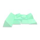 Techno-Aide YB-C-A02-MR MR Safe Coated Urgent Care Sponge Bundle