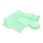 Techno-Aide YB-C-A12-MR	MR Safe Coated General Sponge Bundle G