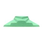 Techno-Aide YCAE-MR MR Safe Coated Pediatric Lateral Finger Block Sponge, Stealth - 7" L x 4" W x 1.75" H