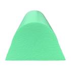 Techno-Aide YCAR-MR MR Safe Coated Cervical Head Rest Sponge, Stealth - 16" L x 7.5" W x 4.5" H