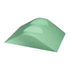 Techno-Aide YMCS-MR MR Safe Coated Small Leg Rest Sponge with Knee Cutouts, Stealth - 18" L x 14.5" W x 4" H