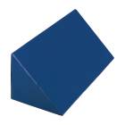 Techno-Aide YVDA-MR MR Safe Vinyl Covered 45 Degree Cardiac Wedge Sponge - 28" L x 14" W x 14" H