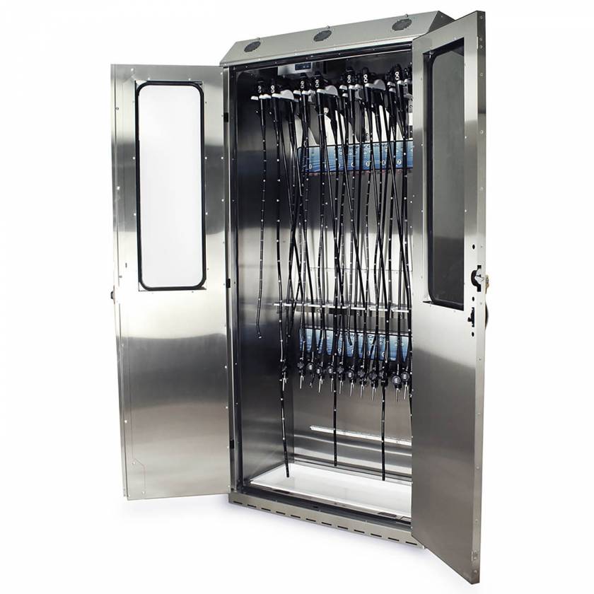 Harloff Stainless Steel SureDry High Volume 16 Scope Drying Cabinet with Dri-Scope Aid