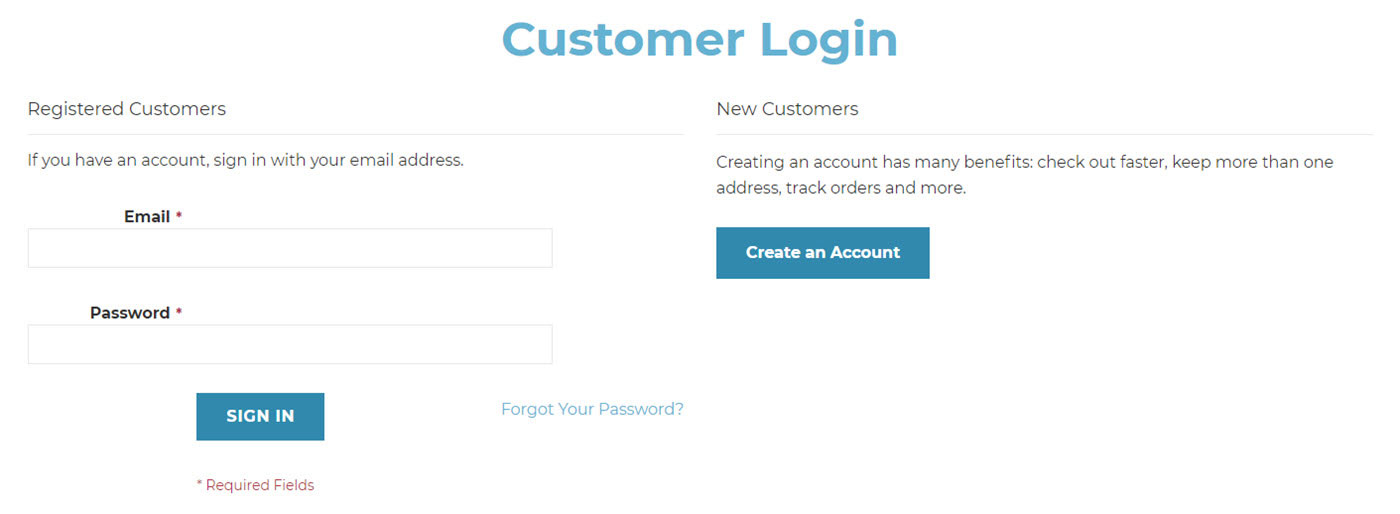 universal medical custom login screen